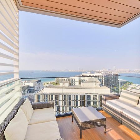 Posh 2 Bedroom Oceanfront Apt In The Heart Of Bluewaters Island Dubai Esterno foto