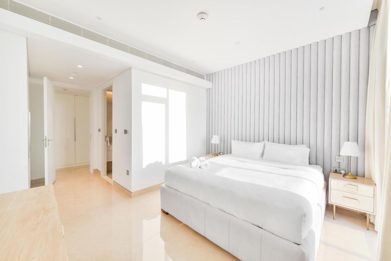 Posh 2 Bedroom Oceanfront Apt In The Heart Of Bluewaters Island Dubai Esterno foto