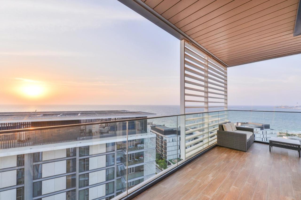 Posh 2 Bedroom Oceanfront Apt In The Heart Of Bluewaters Island Dubai Esterno foto