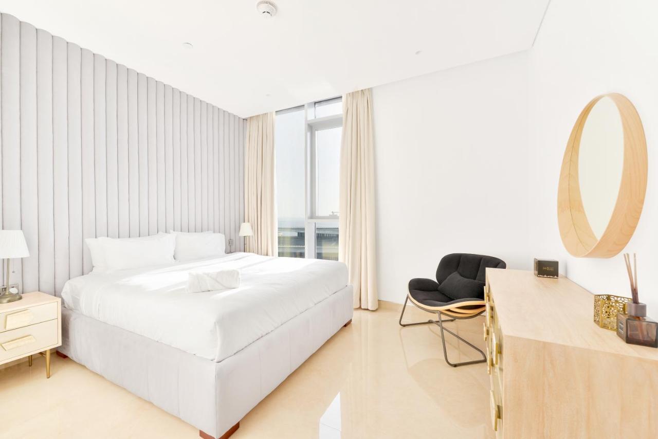 Posh 2 Bedroom Oceanfront Apt In The Heart Of Bluewaters Island Dubai Esterno foto